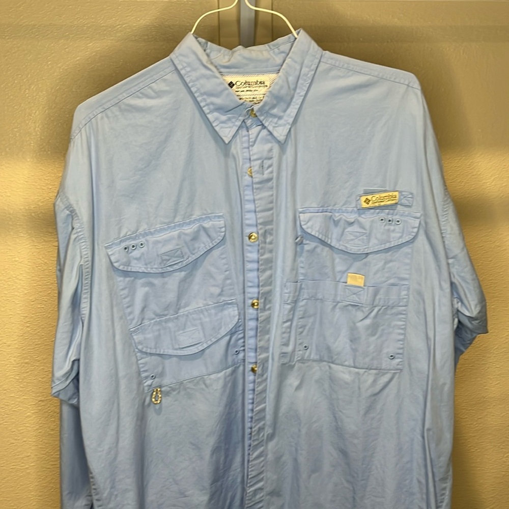 Columbia PFG Long-sleeve Fishermen Shirt Large